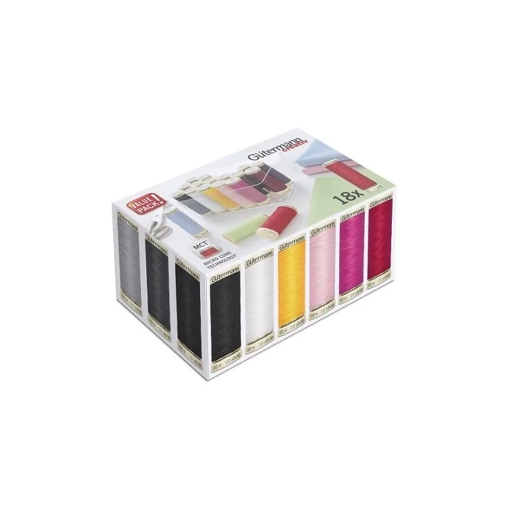 Gütermann Trådbox-18x100m Köp online