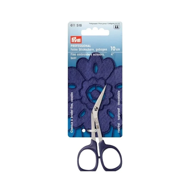 Snabb frakt Professional Broderisax 10cm Vinklad