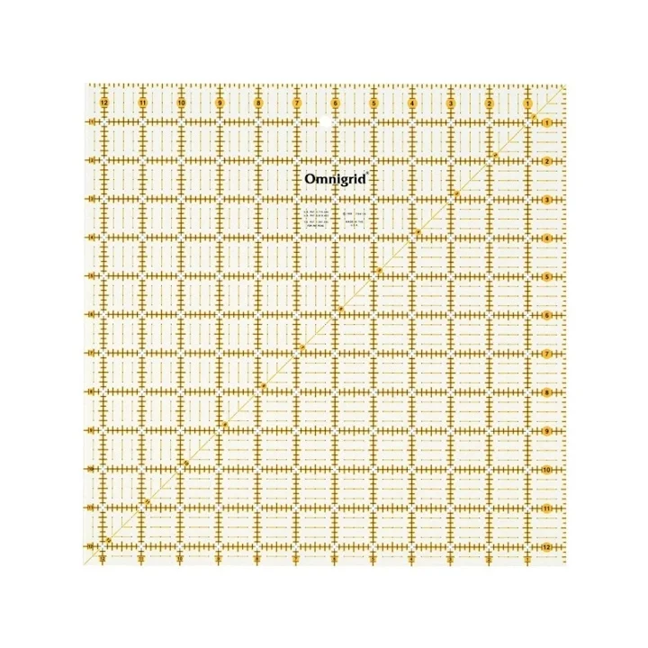 Fynd Universal linjal, 12,5x12,5 tum