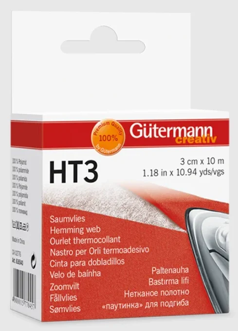 Gütermann HT3 snabbfållningsband 3 cm Lågt pris