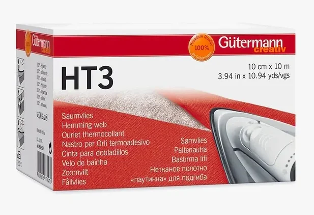 Gütermann HT3 snabbfållningsband 10 cm Fynd