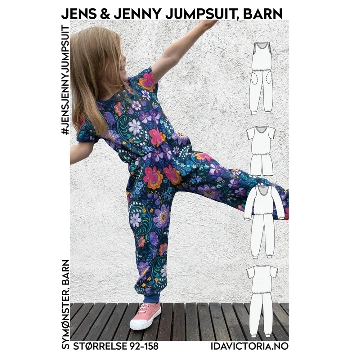 Ida Victoria - Jens - Jenny jumpsuit, barn Premium