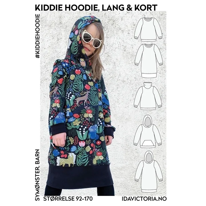 Ida Victoria - Kiddie Hoodie, barn Fynd