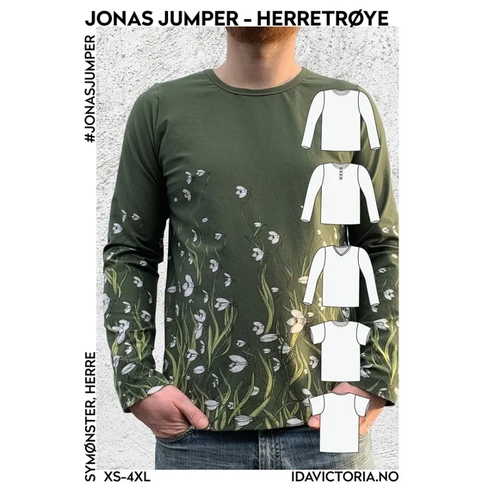 Ida Victoria - Jonas jumper, herr Premium