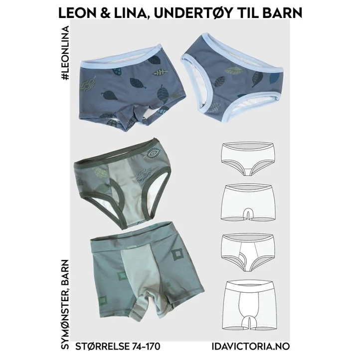 Kampanjpris Ida Victoria - Leon - Lina underkläder, barn
