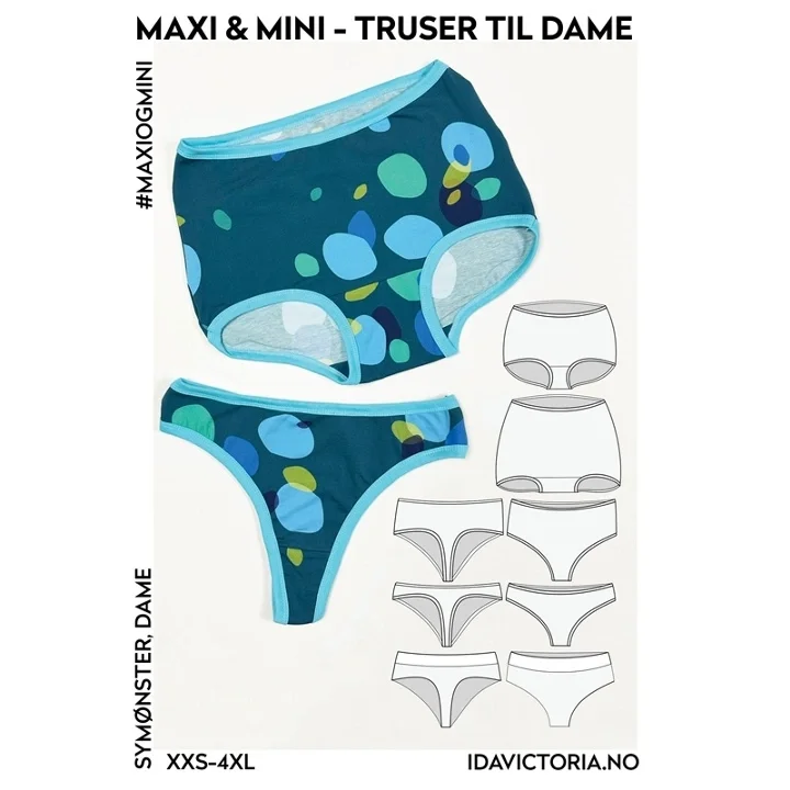 Ida Victoria - Maxi - Mini trosor, dam Populär