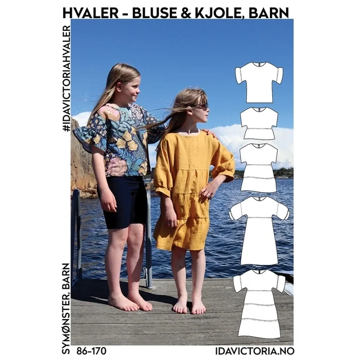 Sänkt pris Ida Victoria - Hvaler Blus - Klänning, barn