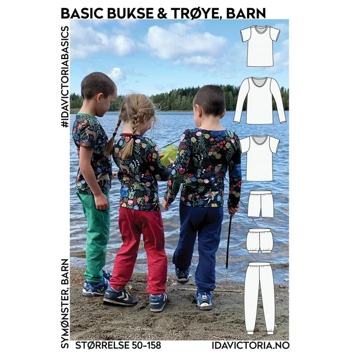 Ida Victoria - Basic byxa - tröja, barn Extra rabatt