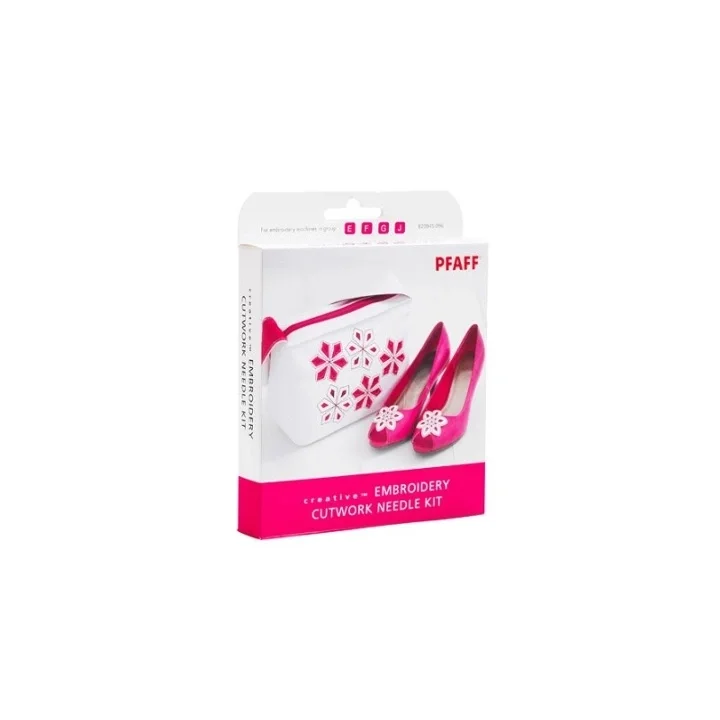 Pfaff Creative Embroidery Cutwork Needle Kit Erbjudande