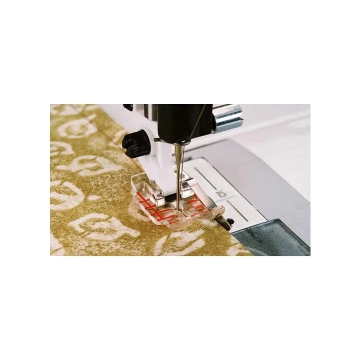 Snabb frakt Husqvarna Viking Transparent 1/4´ Quiltfot med Högerguide