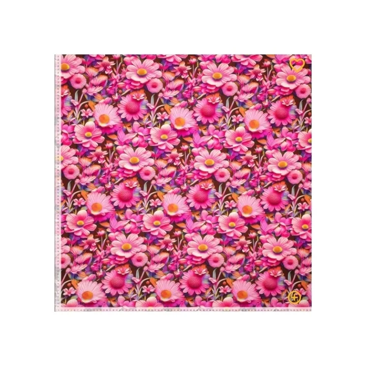 Sarah 3D flowers, rosa Rabatt