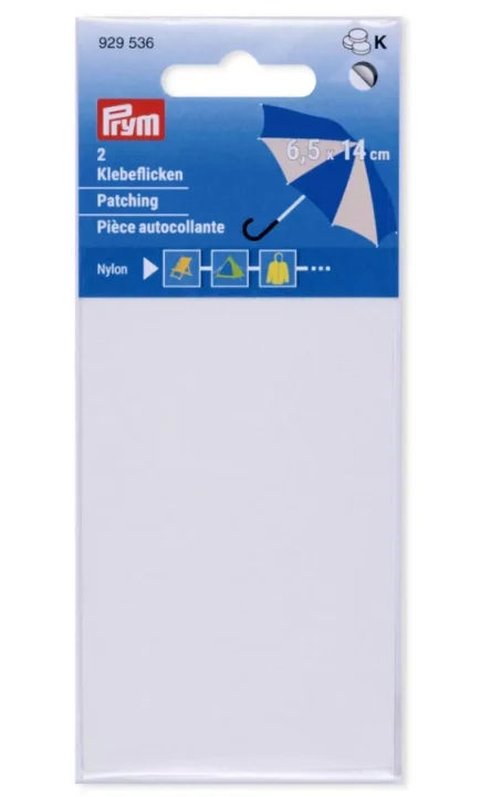 Kampanj Självhäftande Nylonlaglappar - Benvit