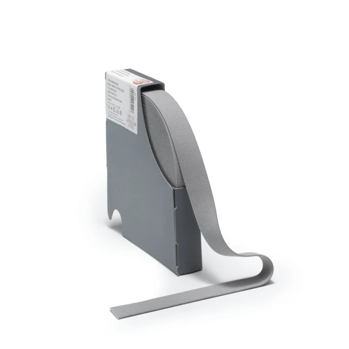 Fynd Elastiskt midjeband, 20mm, grå 10M