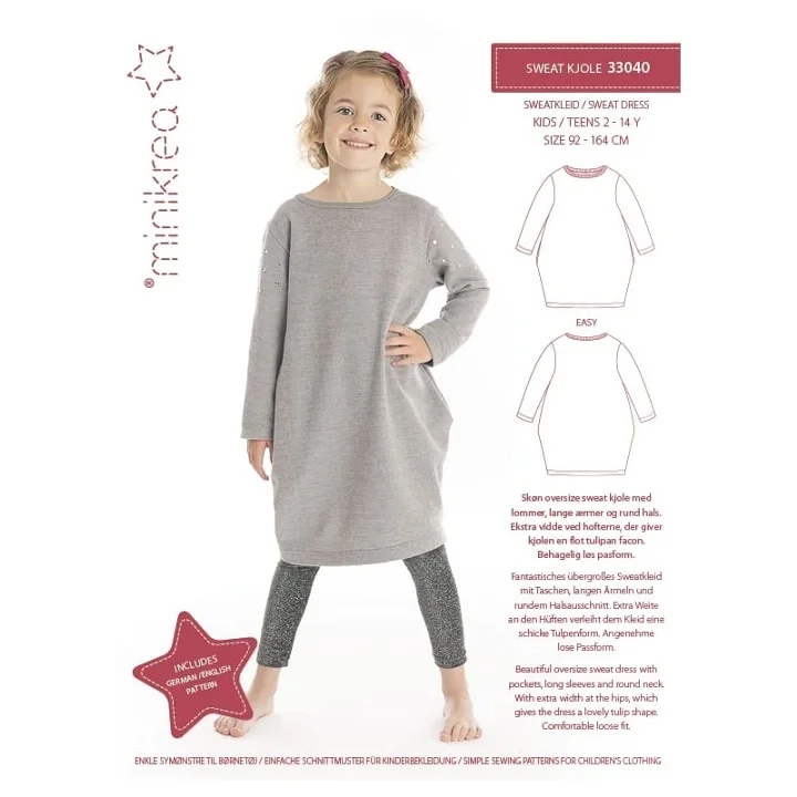 33040 Minikrea Joggingklänning Köp nu