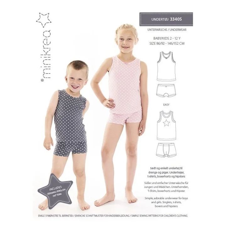 Nedsatt pris 33405 Minikrea Underkläder