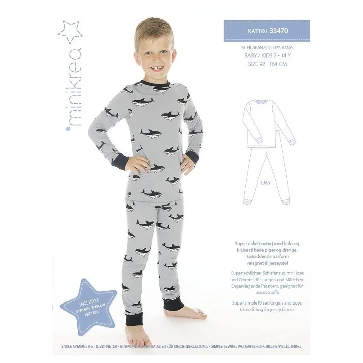 Beställ nu 33470 Minikrea Pyjamas