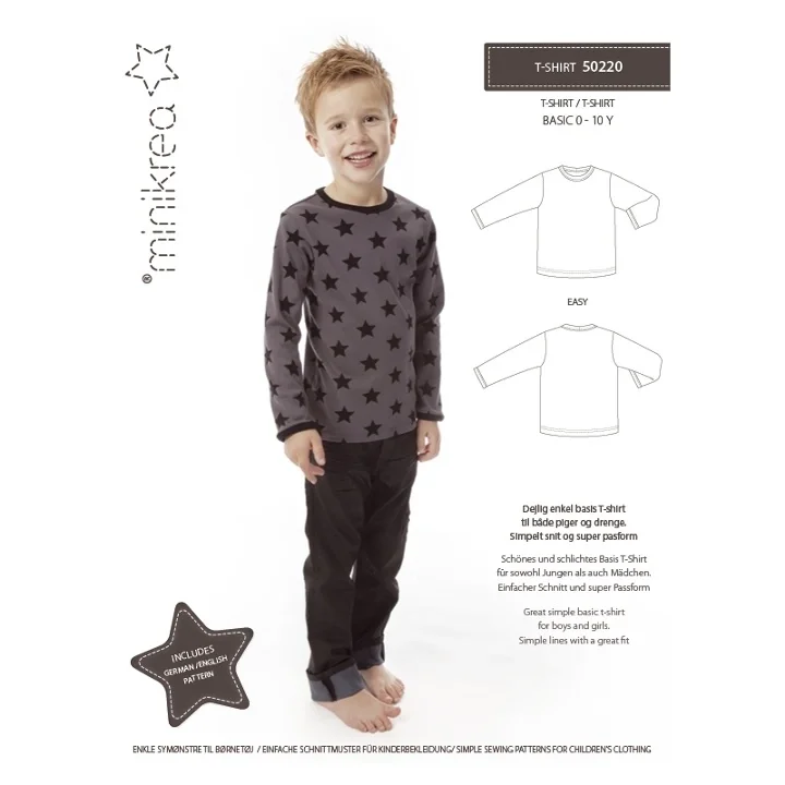 Erbjudandepris 50220 Minikrea T-shirt 0-10 år