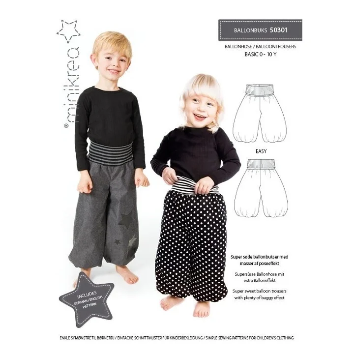 Reapris 50301 Minikrea Ballongbyxor