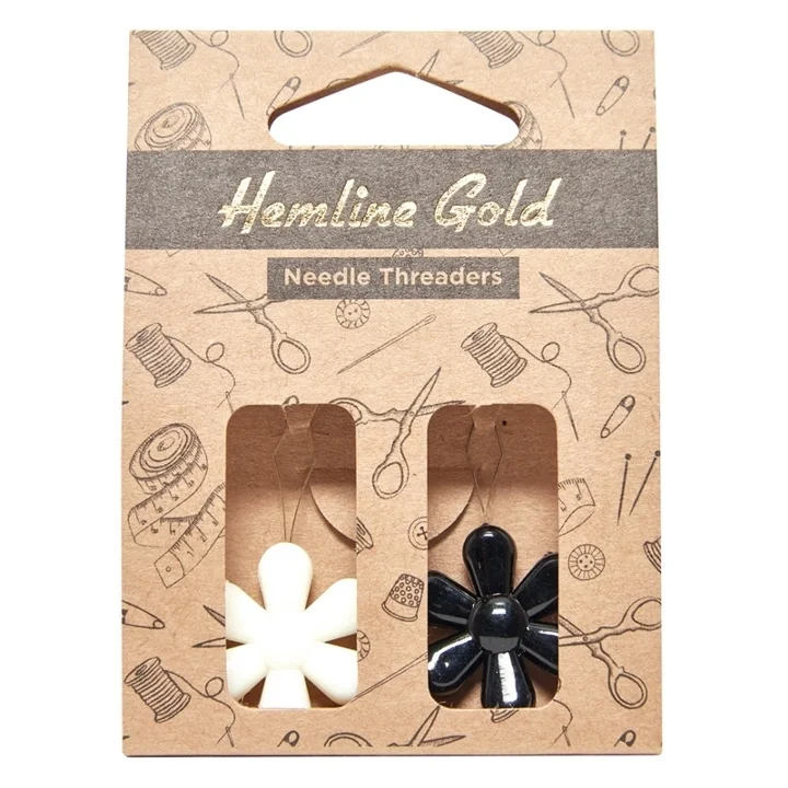 NÅLTRÄDARE ´DAISY´ 2 ST. ´HEMLINE GOLD´ Extra rabatt