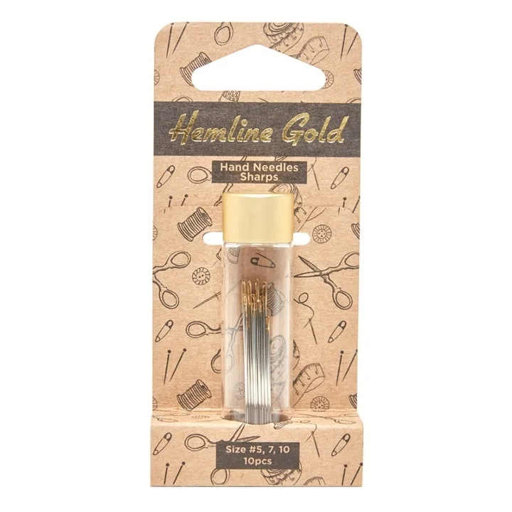 Bästa pris SYNÅLAR, SHARPS NR. 5-10 ´HEMLINE GOLD´