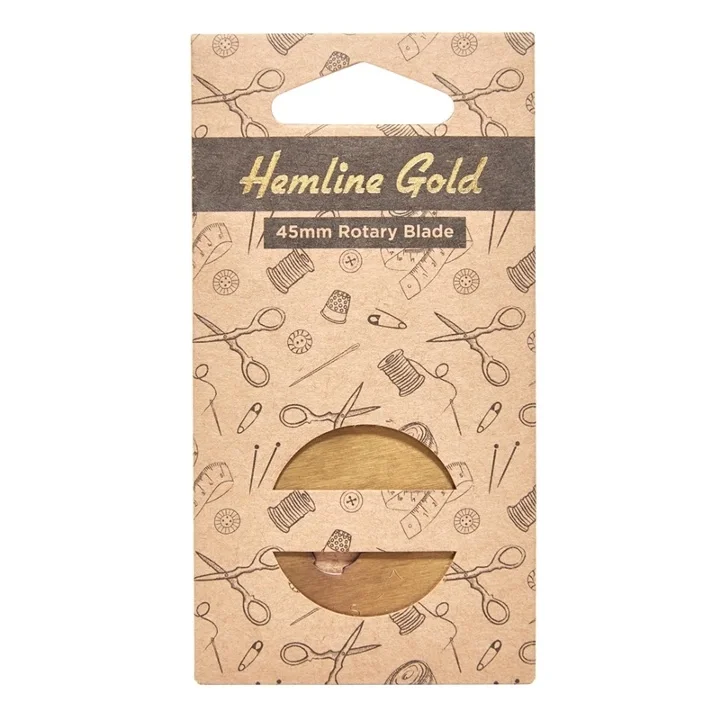 RULLKNIVSBLAD 45 MM 1 ST. ´HEMLINE GOLD´ Fynd