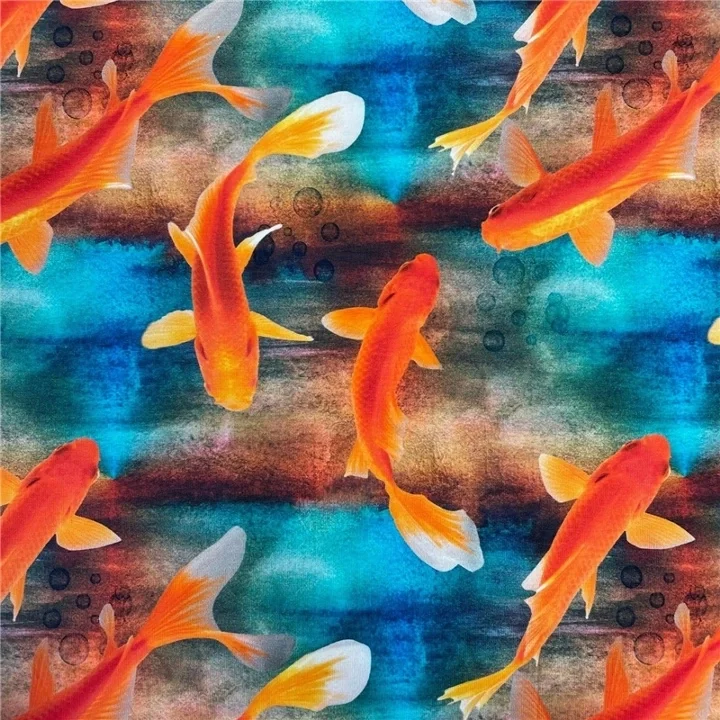 I lager Goldfish Petrol-Orange