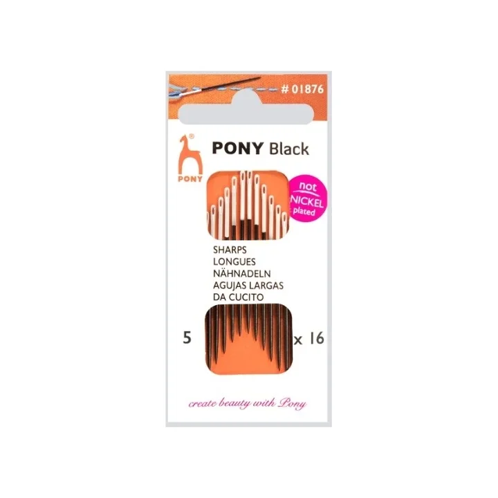 Fynd Pony Black Synålar 5