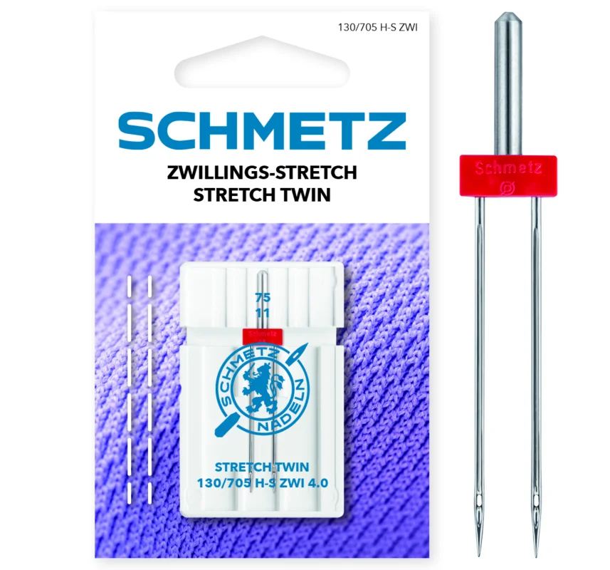 Billigare Tvillingnål Stretch 4,0mm 1st - 75/11 – Schmetz