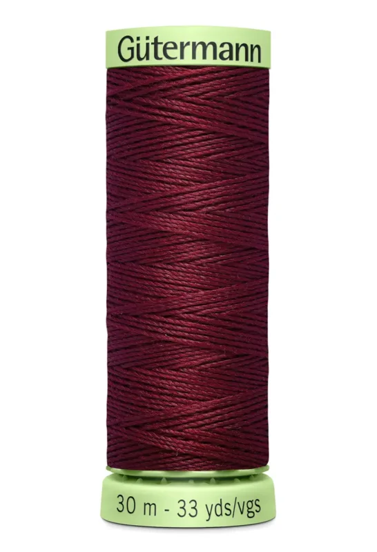 Billigare Knapptråd 30m Bordeaux / 369