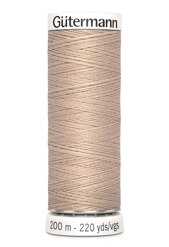 Polyestertråd 200 m Beige / 121 Erbjudande