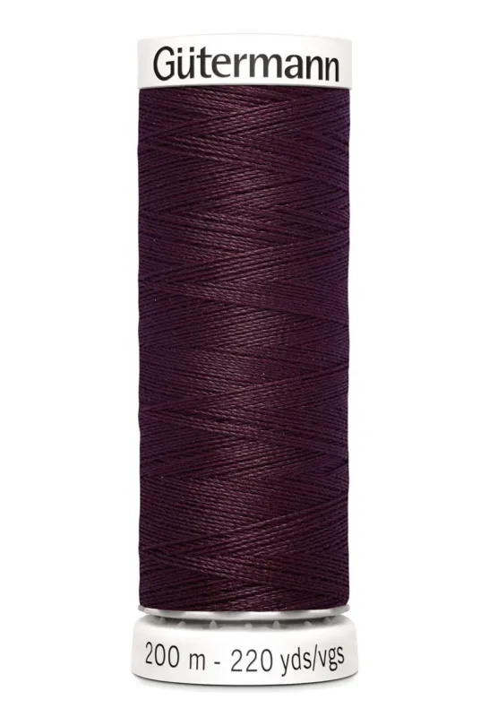 Köp nu Polyestertråd 200 m Mörk burgundy / 130