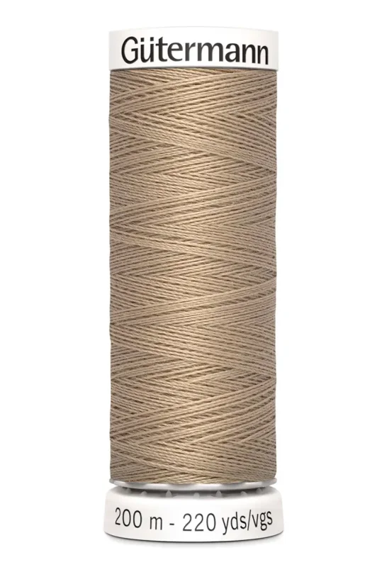 Lägg i varukorgen Polyestertråd 200 m Beige / 215