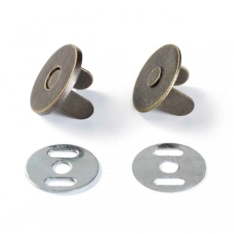 Magnetlås 19 mm - Antik mässing Reapris