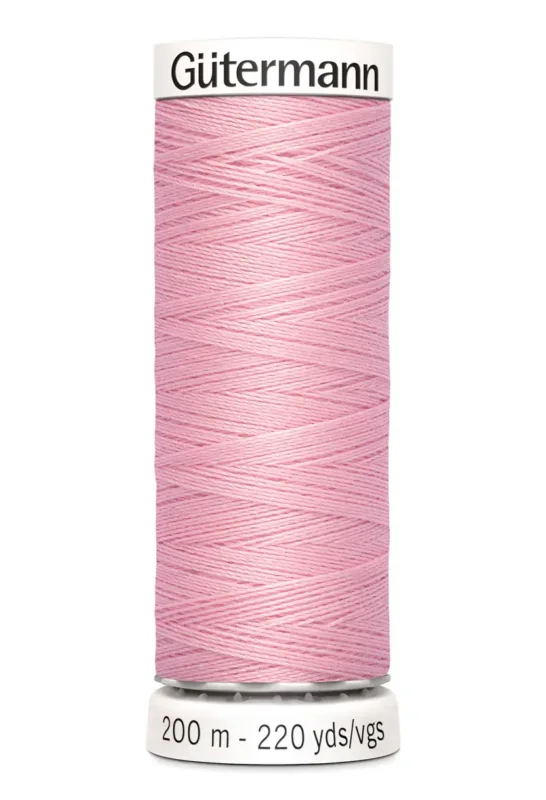 Polyestertråd 200 m Ljusrosa / 660 Utförsäljning