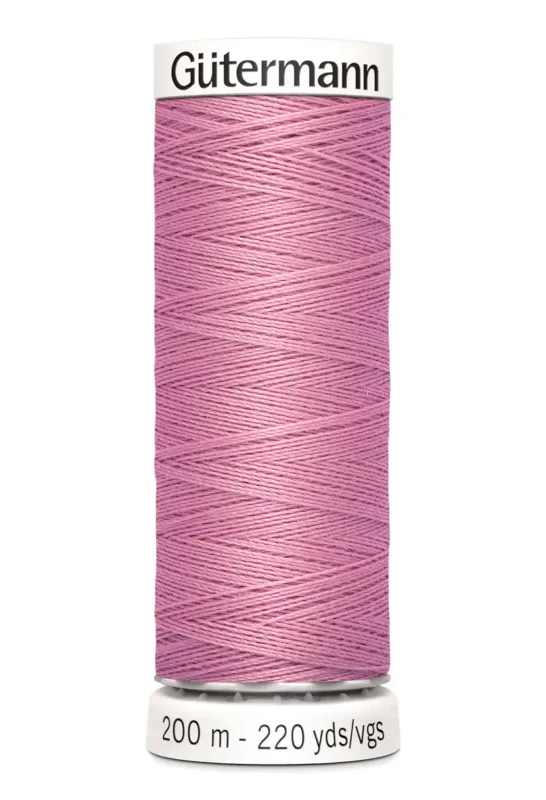 Lågt pris Polyestertråd 200 m Rosa / 663