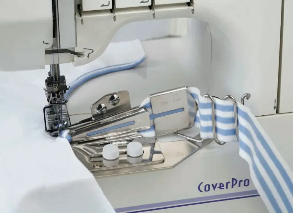 Kantbandsvikare 12 mm inklusive kantbandsfot Janome Coverpro (7) Endast denna vecka
