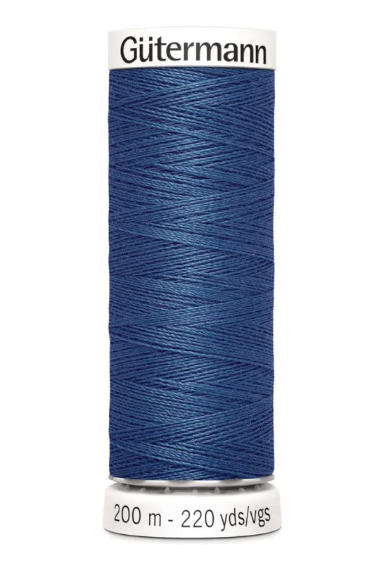 Fynd Polyestertråd 200 m Jeansblå / 786