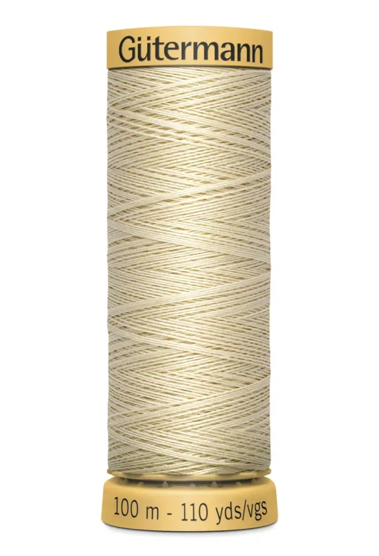 Bomullstråd 100m Beige / 519 Rabatter