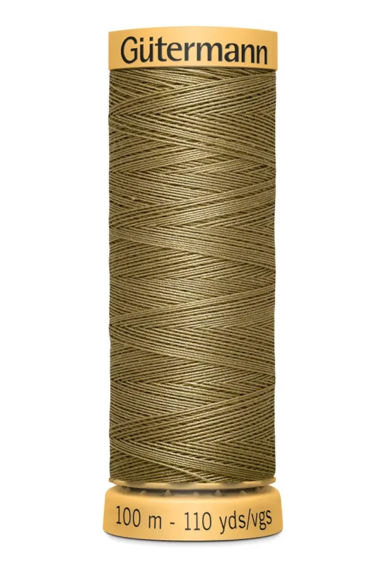Bomullstråd 100m Beige / 1025 risnedsättning