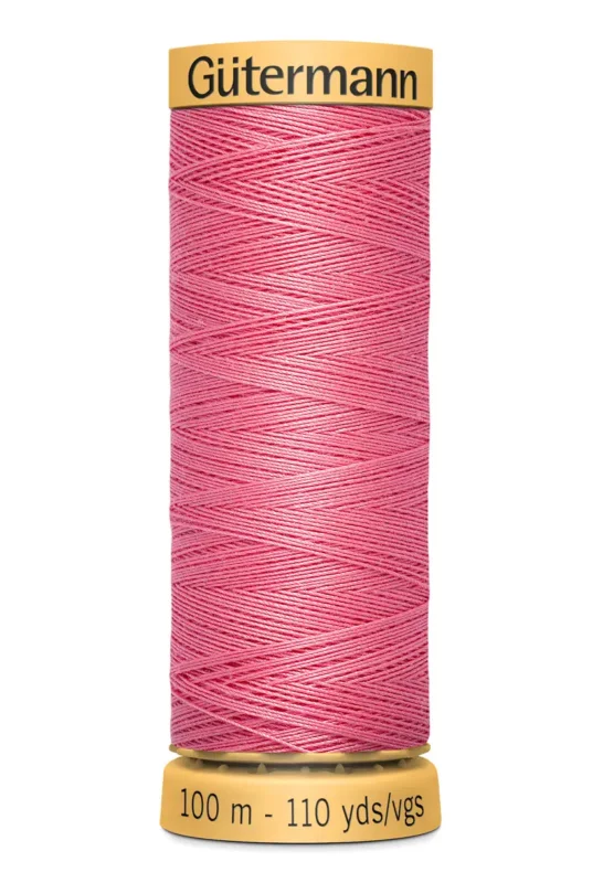 Utförsäljning Bomullstråd 100m Rosa / 5128