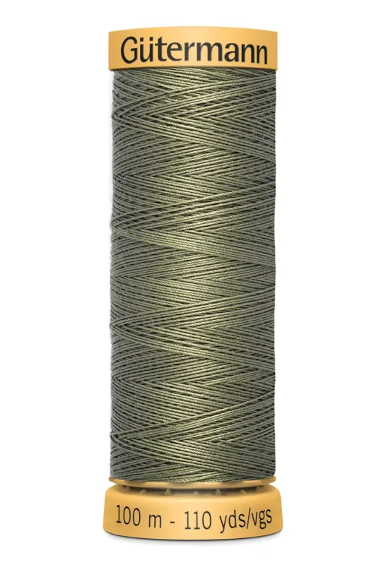 risnedsättning Bomullstråd 100m Khaki / 8786