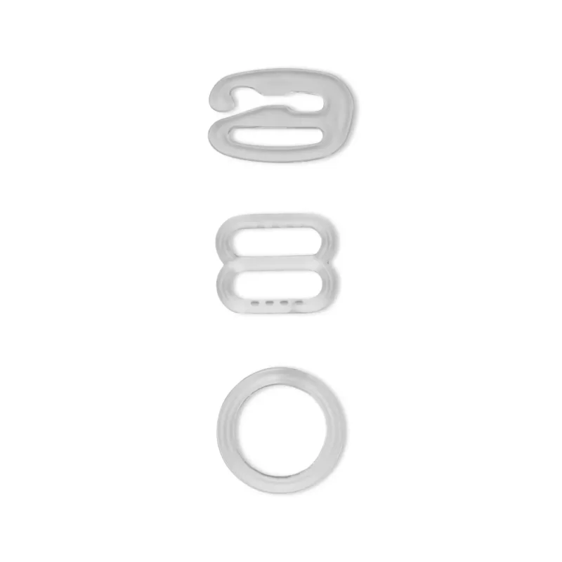 Billigare BH-tillbehör 10 mm, transparent – Prym, 10-pack