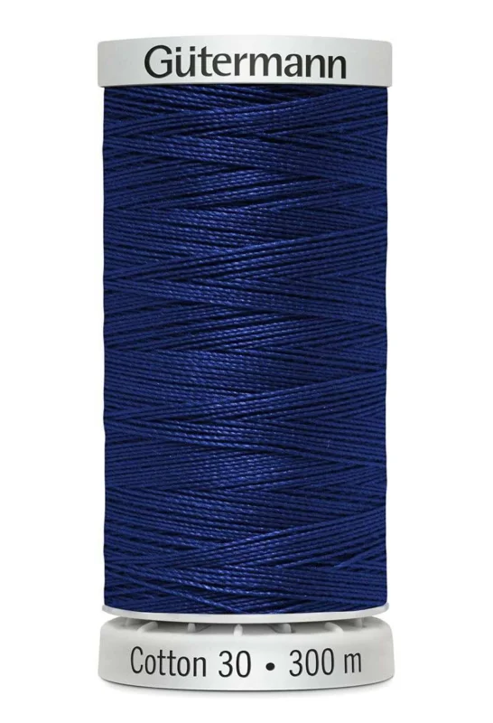 Populär Cotton 30 Blå / 1293