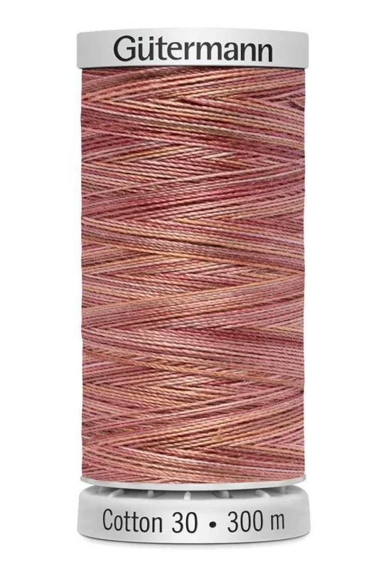 Cotton 30 Melerad Rosa-Rost-Orange / 4008 Sista chansen