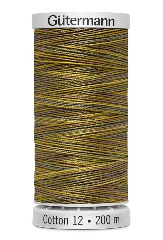 Cotton 30 Melerad Khakigrön-Beige-Gulgrön / 4009 Snabb leverans