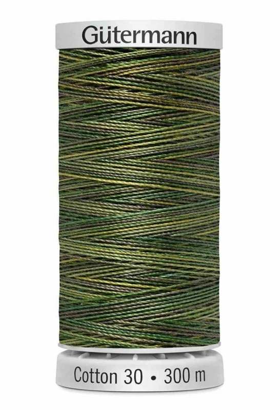 Begränsat antal Cotton 30 Melerad Grön-Oliv / 4019