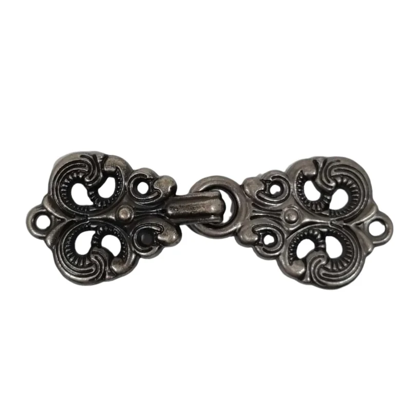 Metallspänne - Hyska och hake 60 mm Sänkt pris