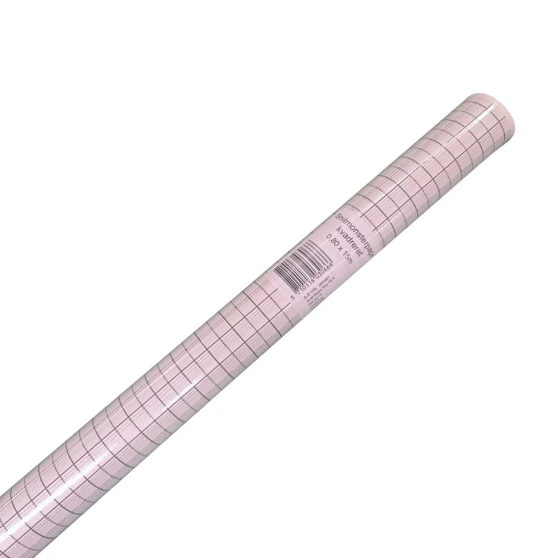 Rutat Mönsterpapper 15 x 0,8m risnedsättning