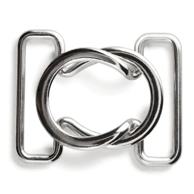 Bikinispänne Silver 25 mm Bästa pris
