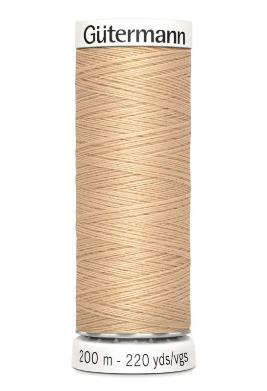 Polyestertråd 200 m Beige / 421 Erbjudandepris